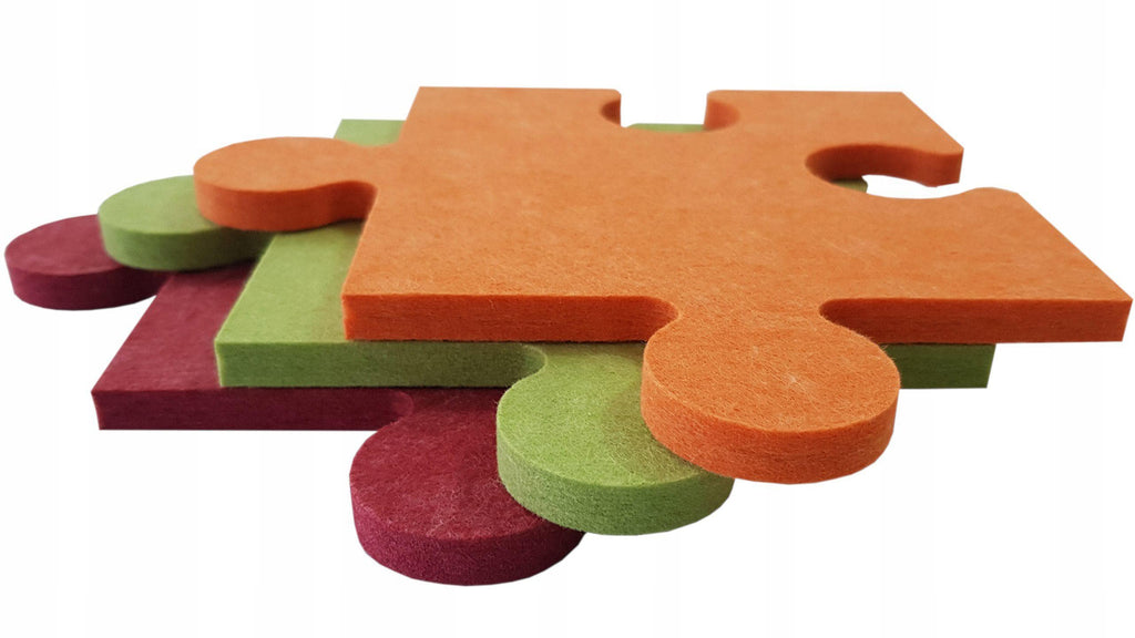 Felt Acoustic Wall Panel: Decorative Hexagon Pin Board, Kids Room Decor