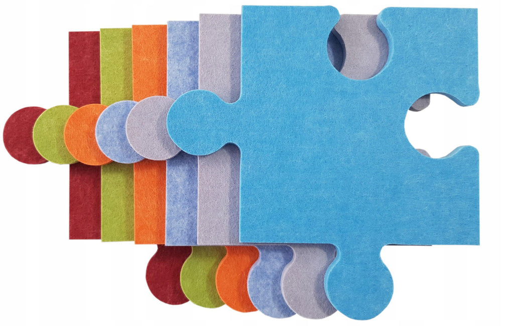 Felt Acoustic Wall Panel: Decorative Hexagon Pin Board, Kids Room Decor