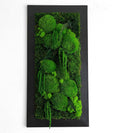 Preserved Moss Wall Art: Handmade Rustic Greenery Decor (30x60cm)