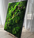 Preserved Moss Wall Art: Handmade Rustic Greenery Decor (70x100cm)